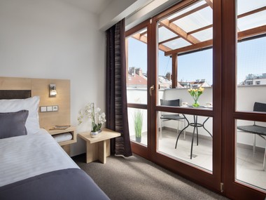 Double mit Balkon Prague Season Hotel 4*